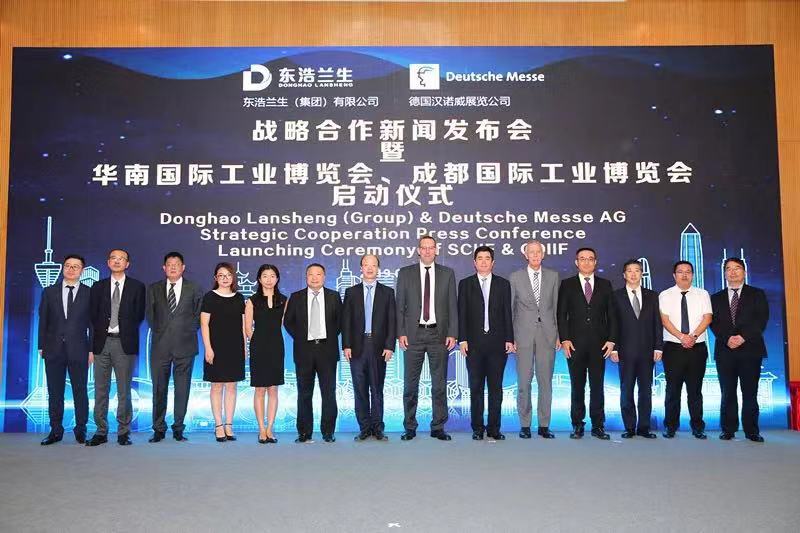 Deutsche Messe AG Alliance with Donghao Lansheng Group to Launch New Industrial Fairs in Shenzhen and Chengdu from 2020